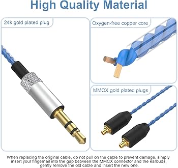 Amazon.com: SE215 Cable Compatible with Shure SE215, SE315, SE425